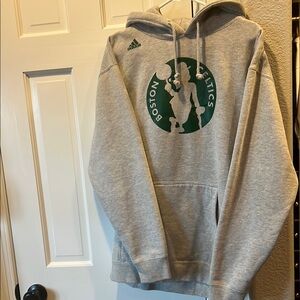 Adidas Gray Boston Celtics Hoodie